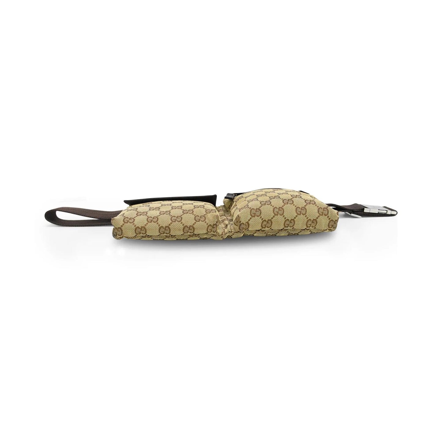 Gucci Monogram Leather Canvas Handbag