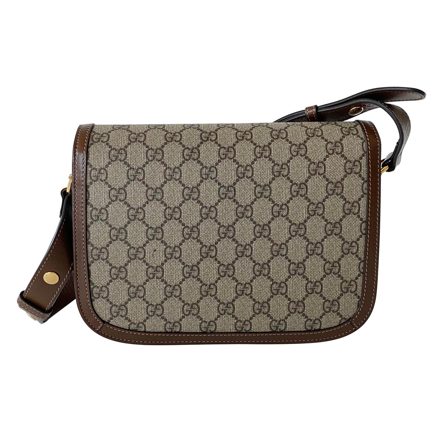 Gucci Horsebit Leather Shoulder Bag Style 1