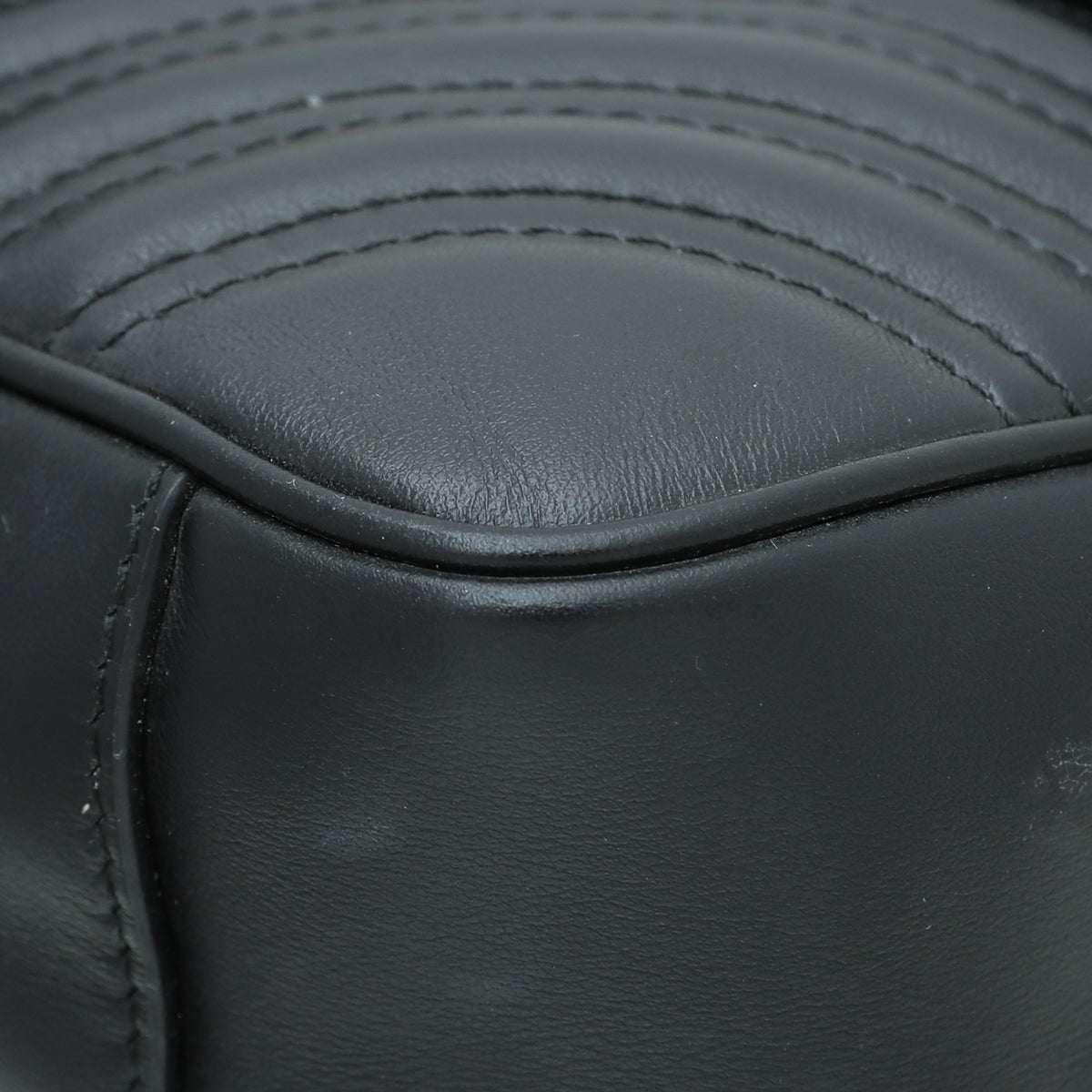 Gucci Black GG Marmont Small Bag
