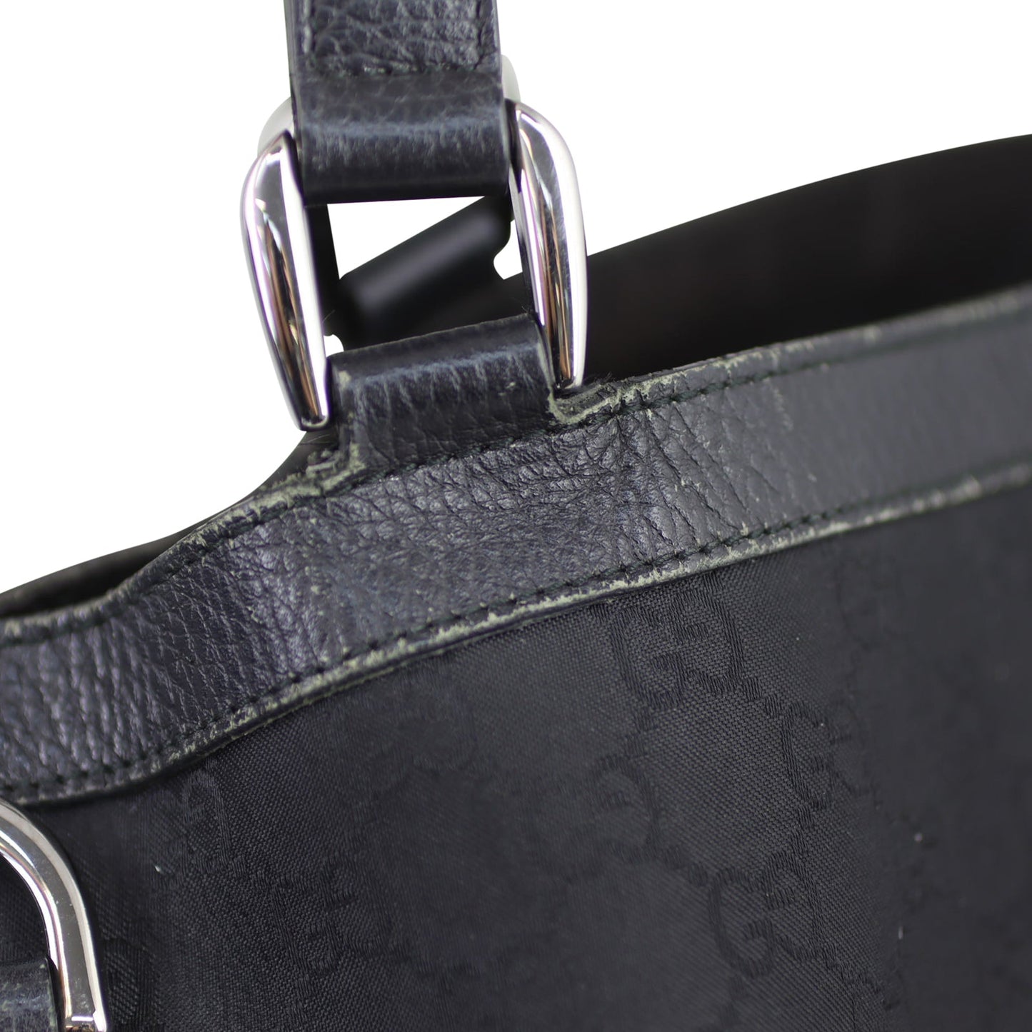 Gucci GG Canvas Abbey-D Ring Tote Large