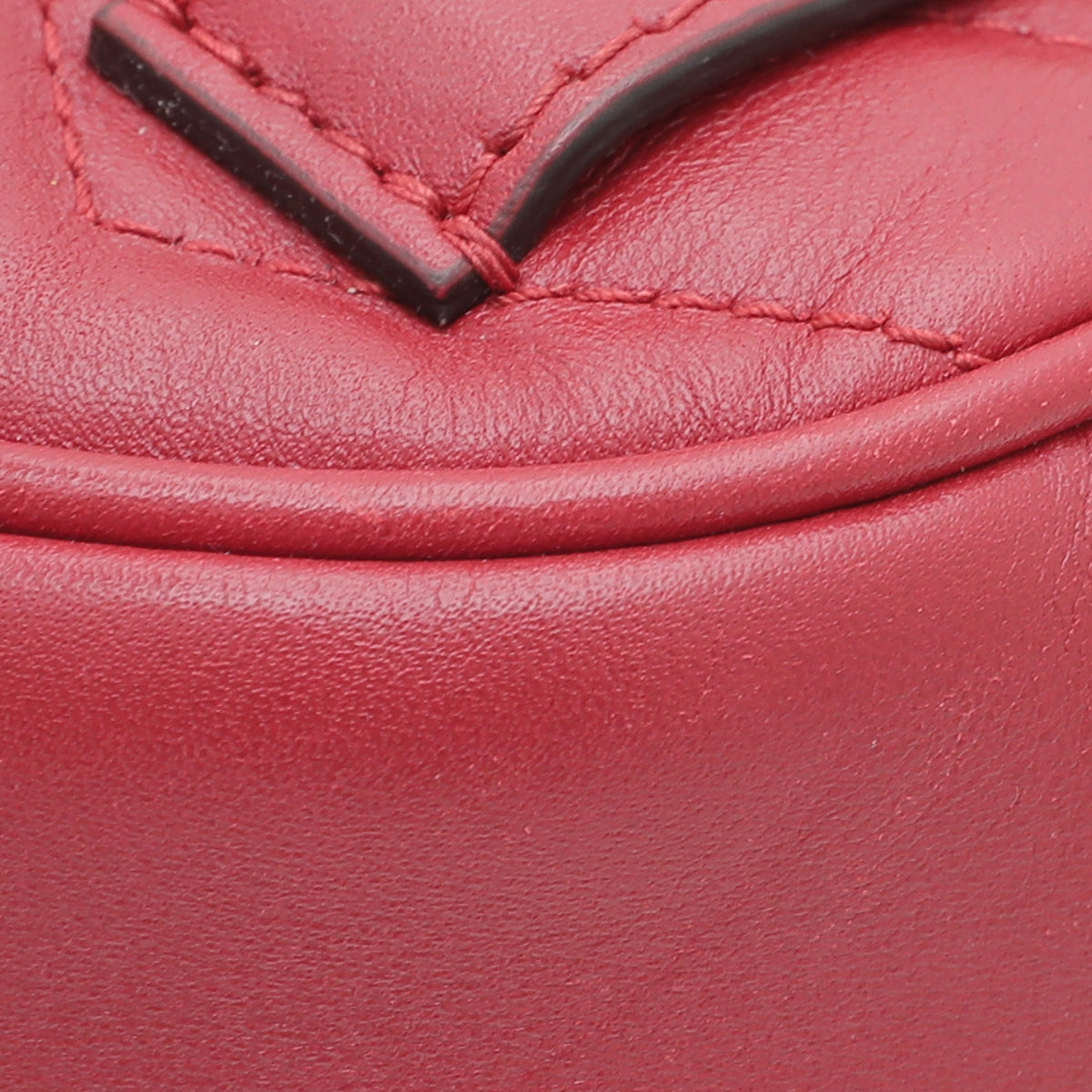 Gucci Red GG Marmont Belt Bag