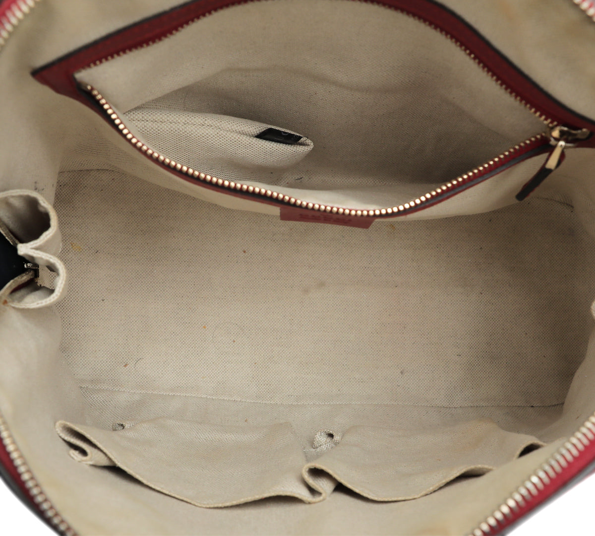 Gucci Red GG Microguccissima Nice Small Bag