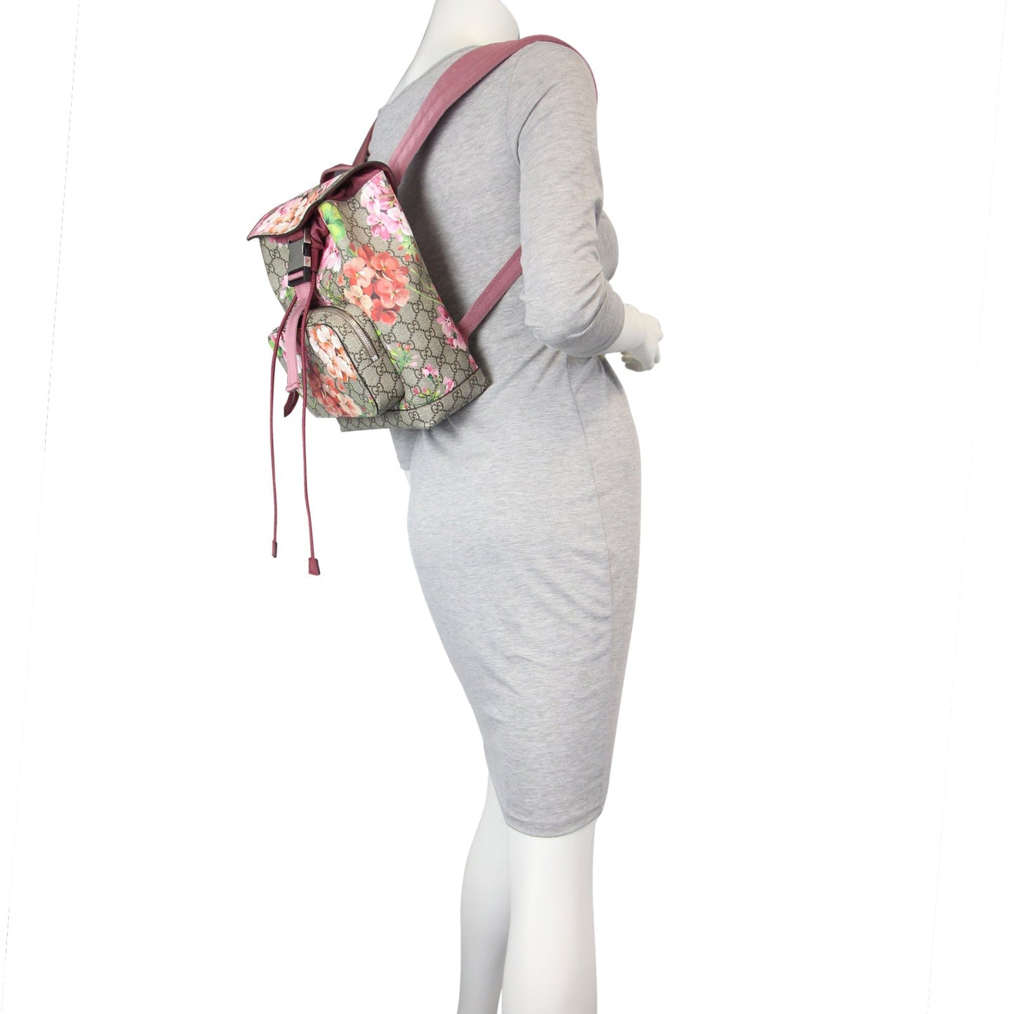 Gucci GG Supreme Blooms Backpack Small