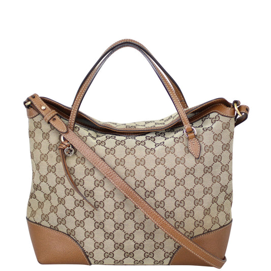 Gucci GG Canvas Bree Satchel