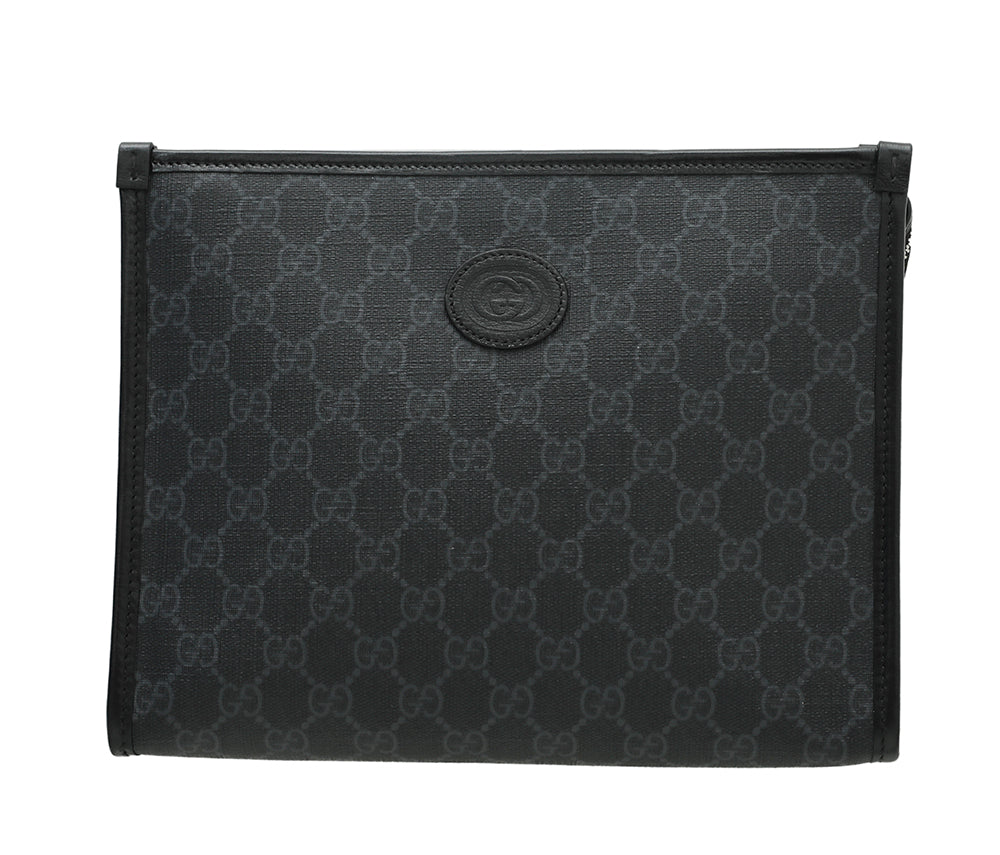 Gucci Bicolor Interlocking G Beauty Case
