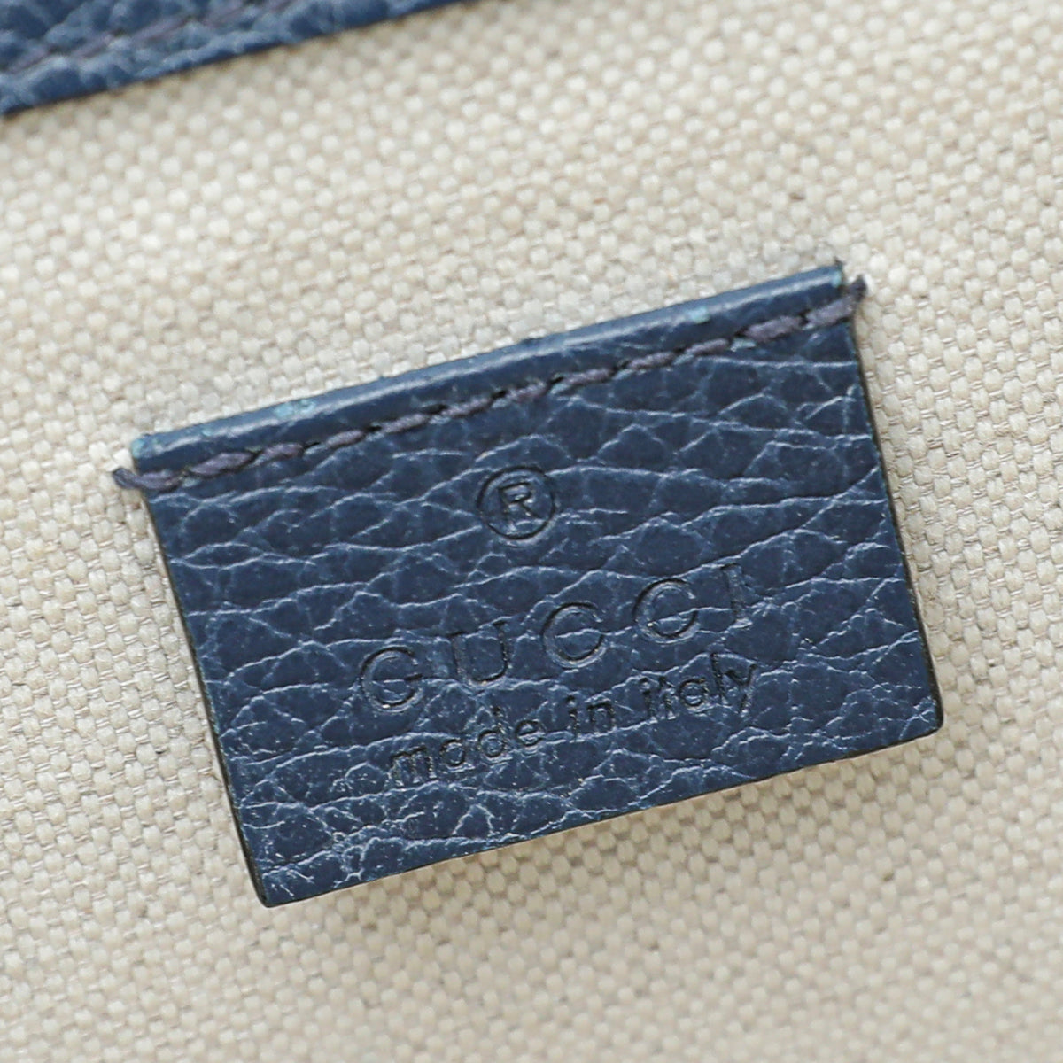 GUCCI Navy Blue Dionysus Mini Bag