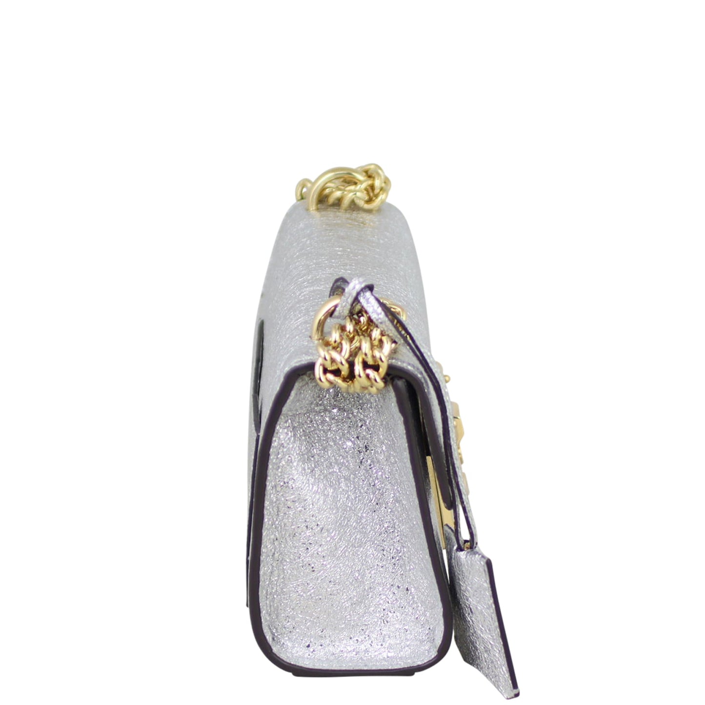 Gucci Padlock Metallic Small Shoulder Bag