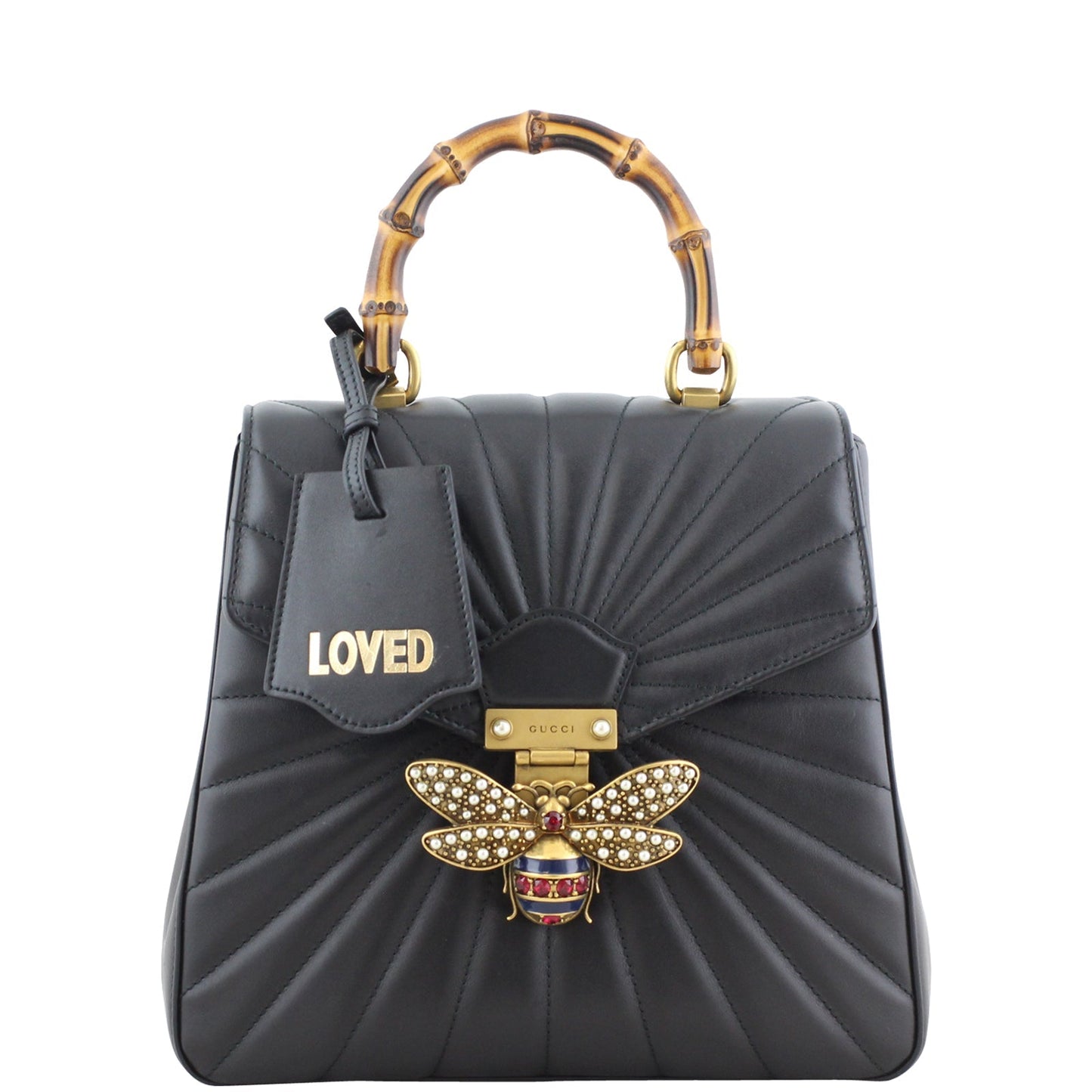Gucci Queen Margaret Quilted Leather Backpack