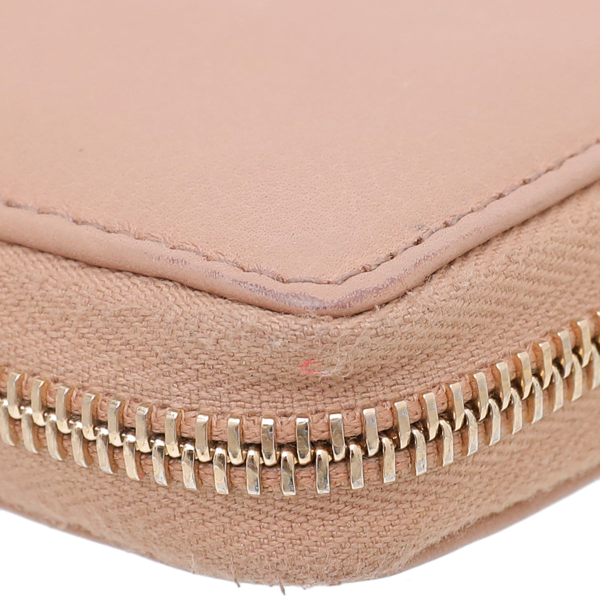 Gucci Light Brown Soho Zip Around Wallet