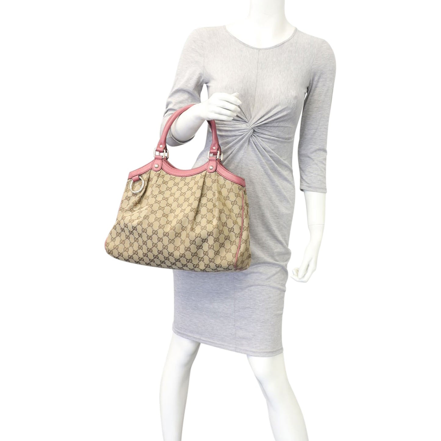 Gucci Sukey GG Canvas Large Tote