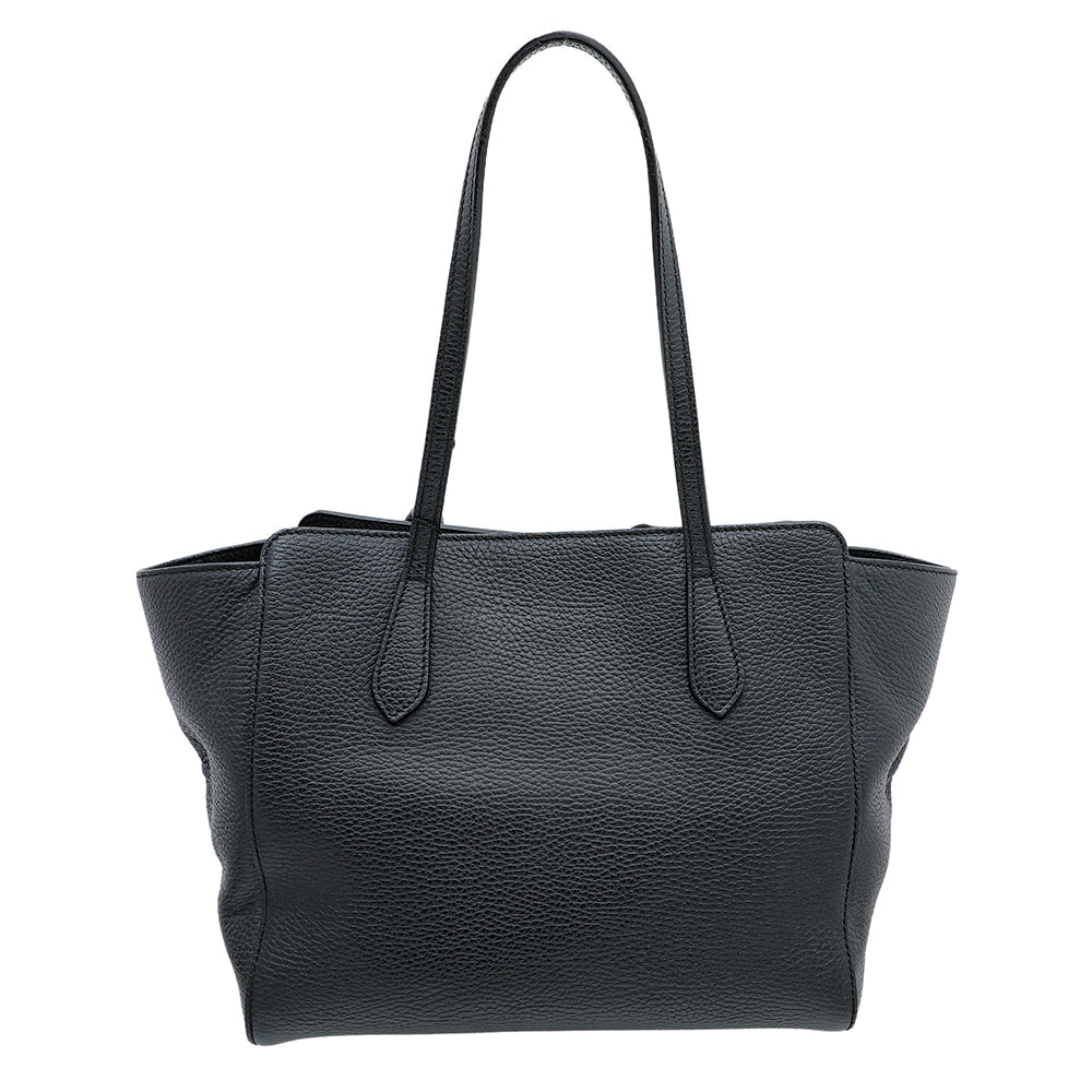 Gucci Black Swing Tote Small Bag