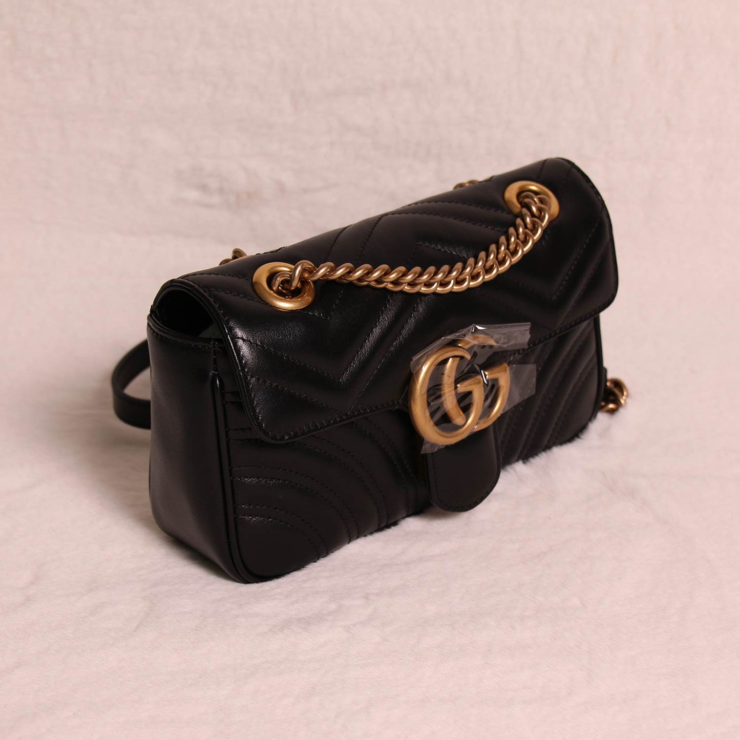 Gucci GG Marmont Leather Chain Shoulder Bag Style 7
