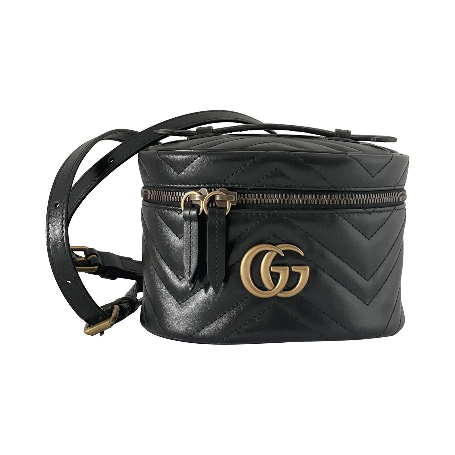 Gucci GG Marmont Leather Chain Shoulder Bag Style 3
