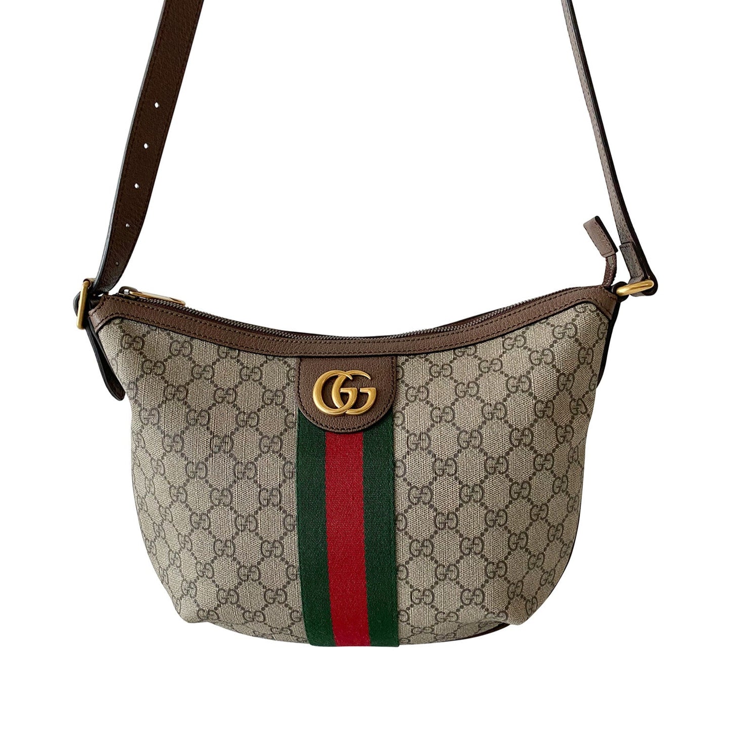 Gucci Leather Canvas Crossbody