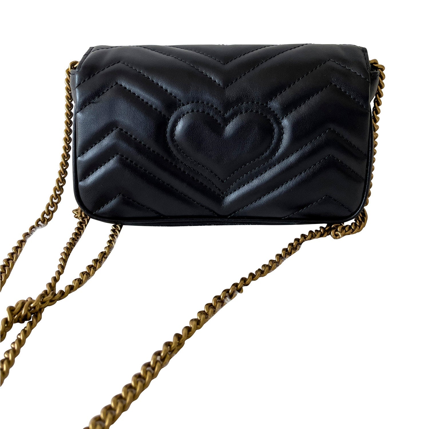 Gucci GG Marmont Leather Chain Shoulder Bag Style 11