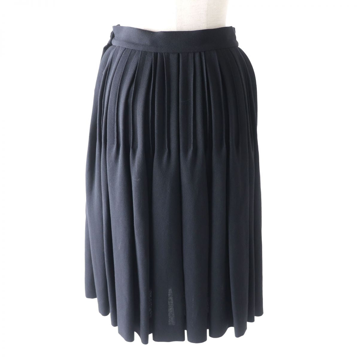 CHANEL skirt P41079 Outer: 70% rayon, Outer: 30% wool, Lining: 100% silk black Women 36