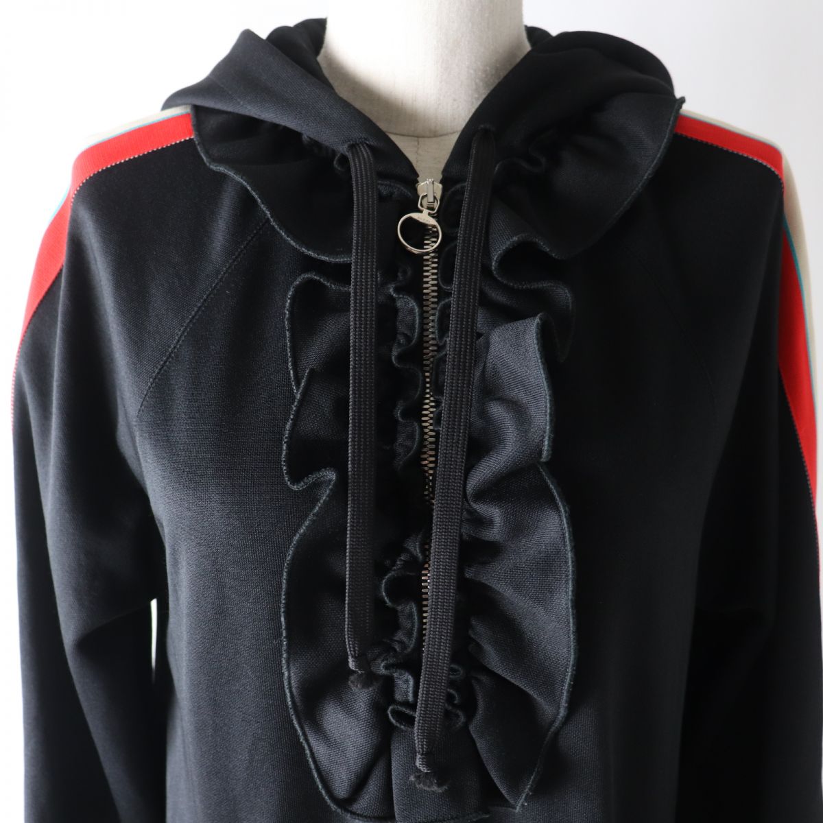 GUCCI one piece Outer material: 55% polyester, Outer material: 45% cotton, Part: 100% nylon black Women XS