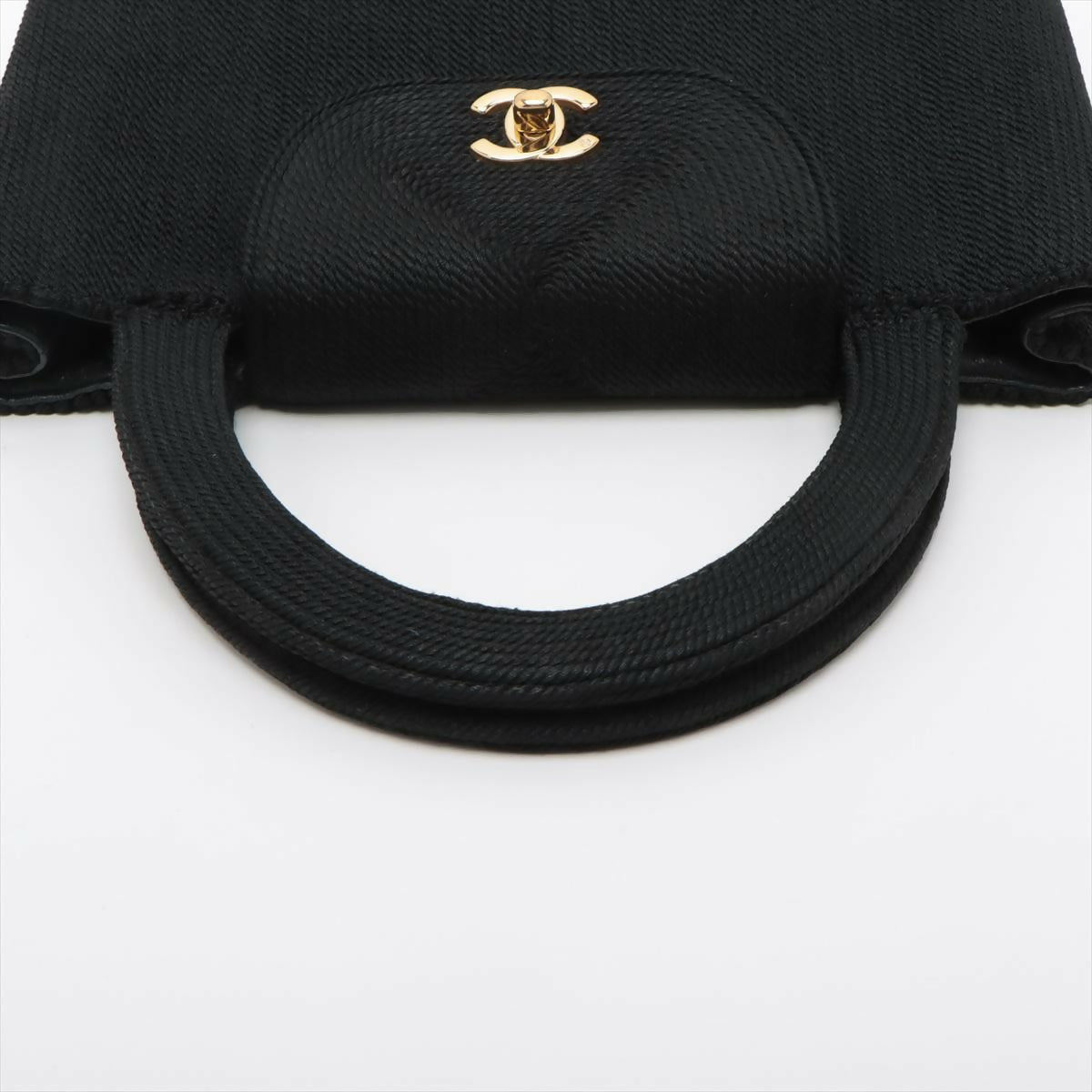 Chanel  Black Caviar Rope-embellished Tote Bag