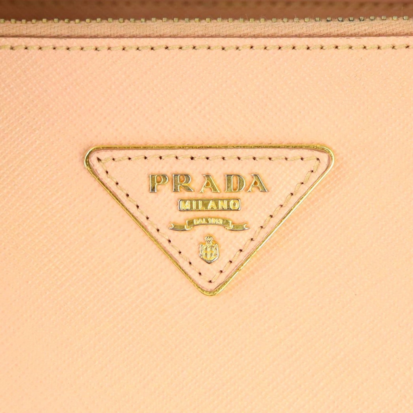 Prada Saffiano Lux Galleria Double Zip Tote Small
