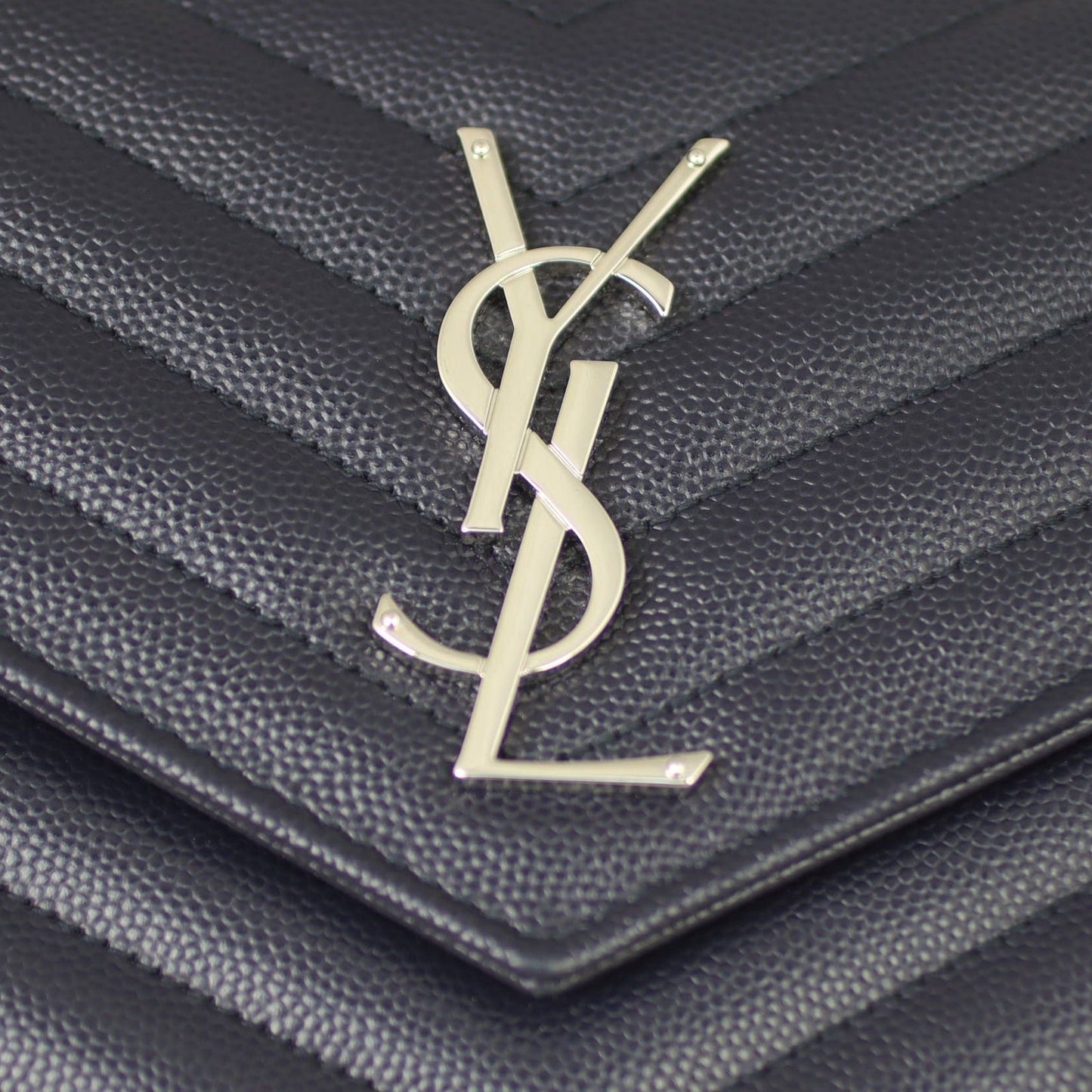 Saint Laurent Monogram Envelope Chain Wallet