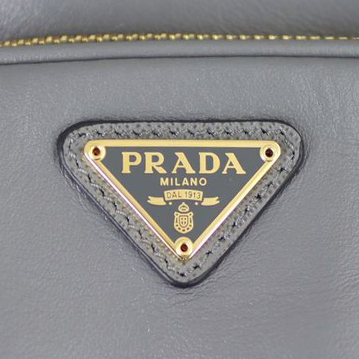 Prada Duet Leather Bucket Bag