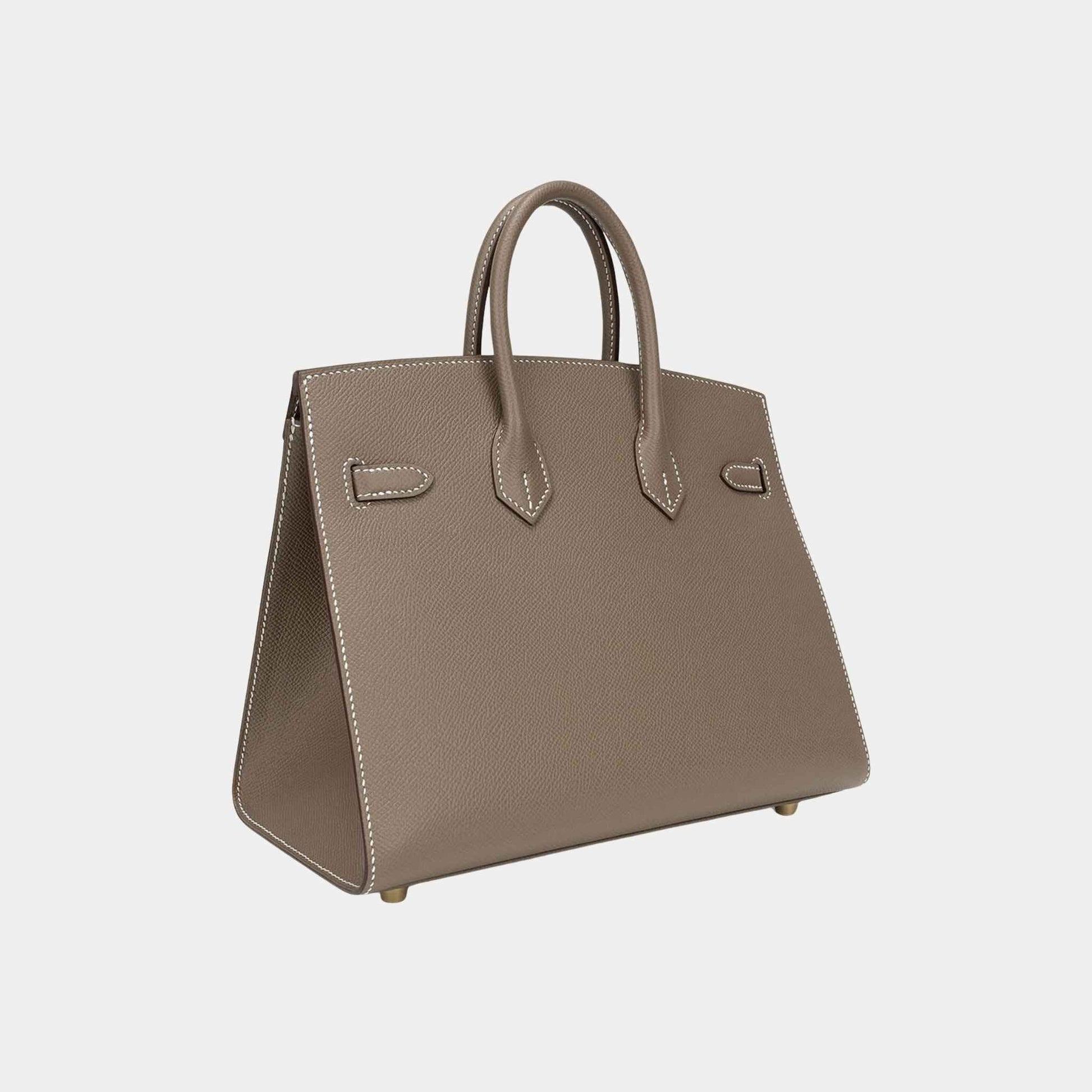 Birkin 25 Epsom Etoupe GHW