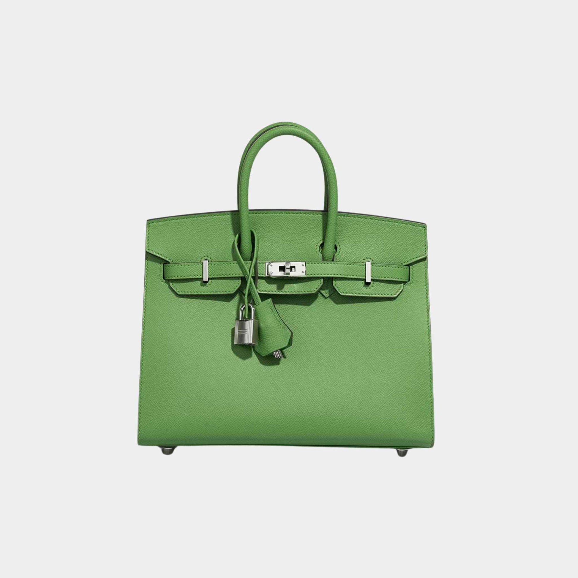 Birkin 25 Epsom Vert Yucca