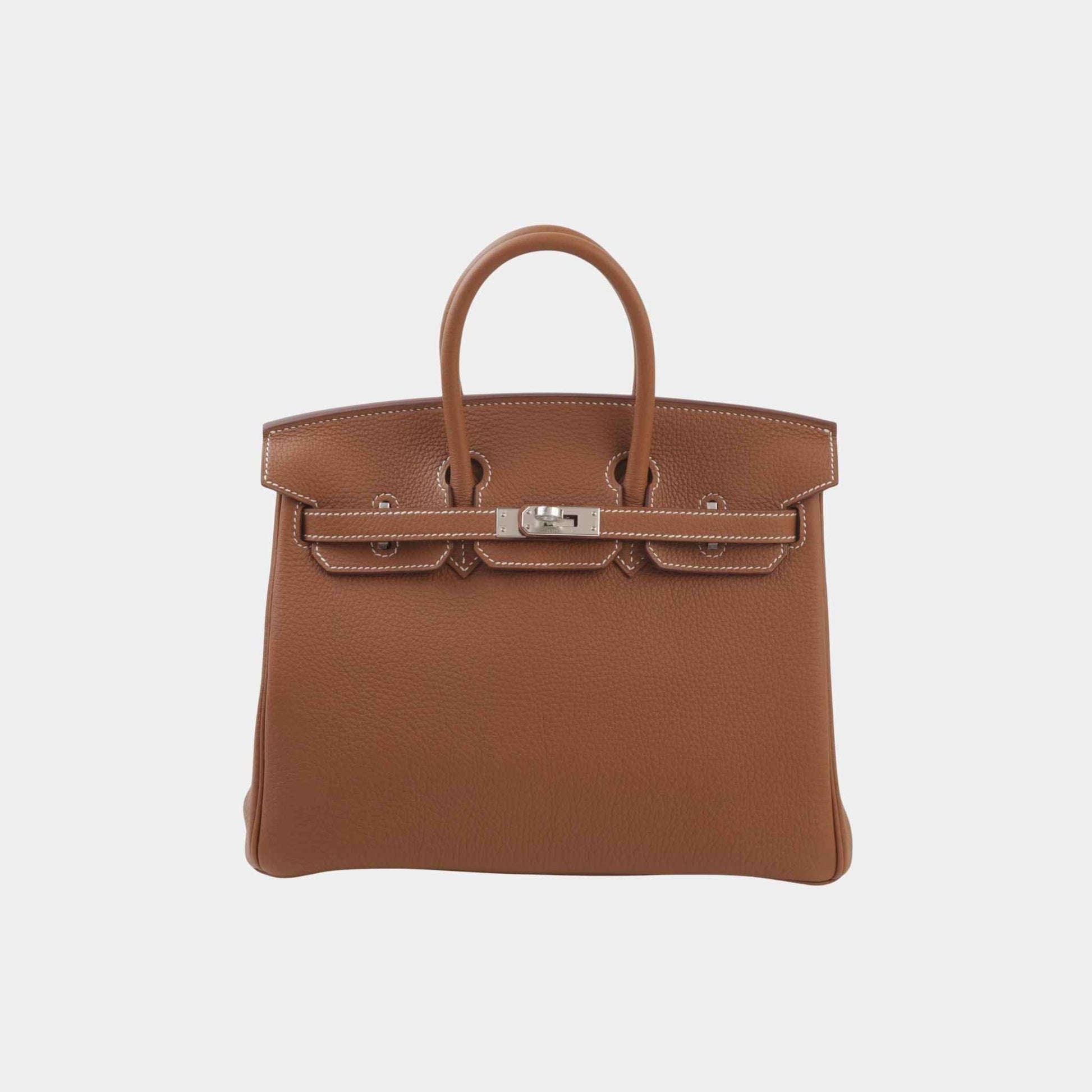 Birkin 25 Togo Gold/ Gris Misty PHW