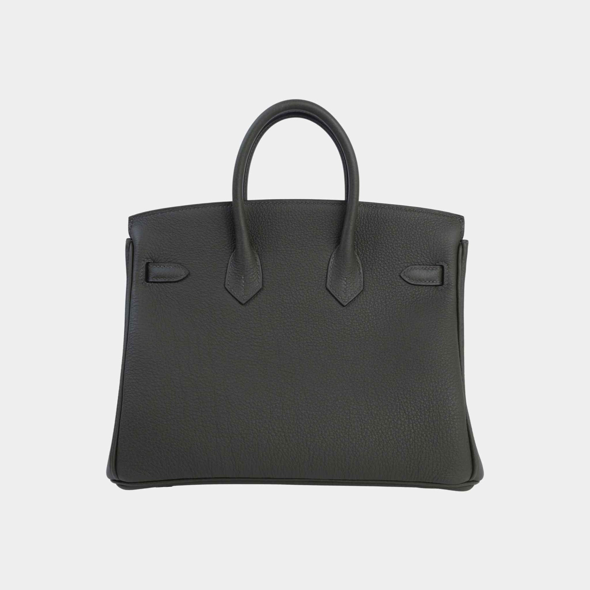 Birkin 25 Togo Vert Olive GHW