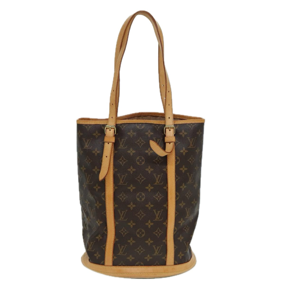 LOUIS VUITTON Monogram Bucket GM Shoulder Bag M42236 LV Auth hk1363