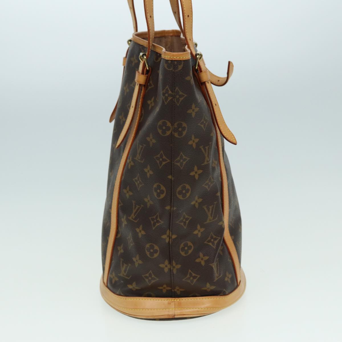 LOUIS VUITTON Monogram Bucket GM Shoulder Bag M42236 LV Auth hk1363
