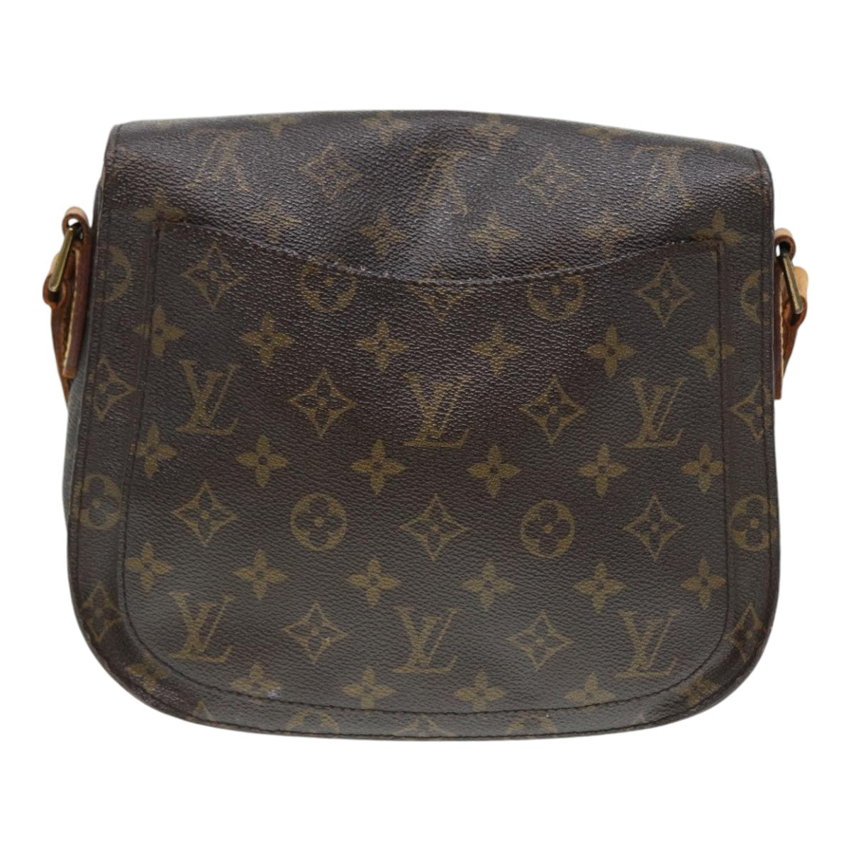LOUIS VUITTON Monogram Saint Cloud GM Shoulder Bag M51242 LV Auth hk1604