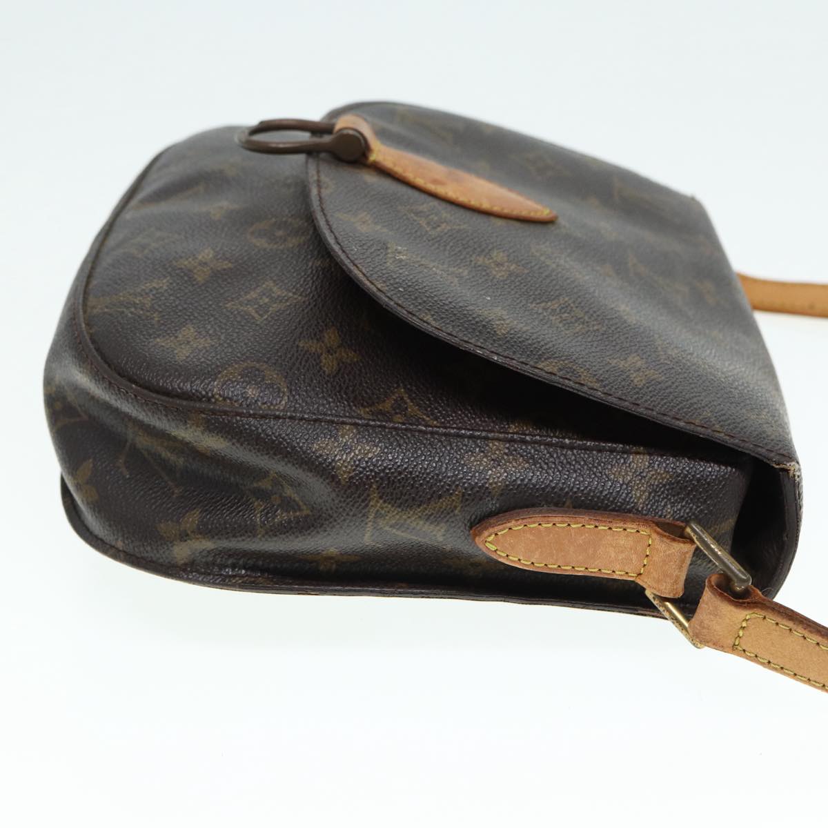 LOUIS VUITTON Monogram Saint Cloud GM Shoulder Bag M51242 LV Auth hk1604