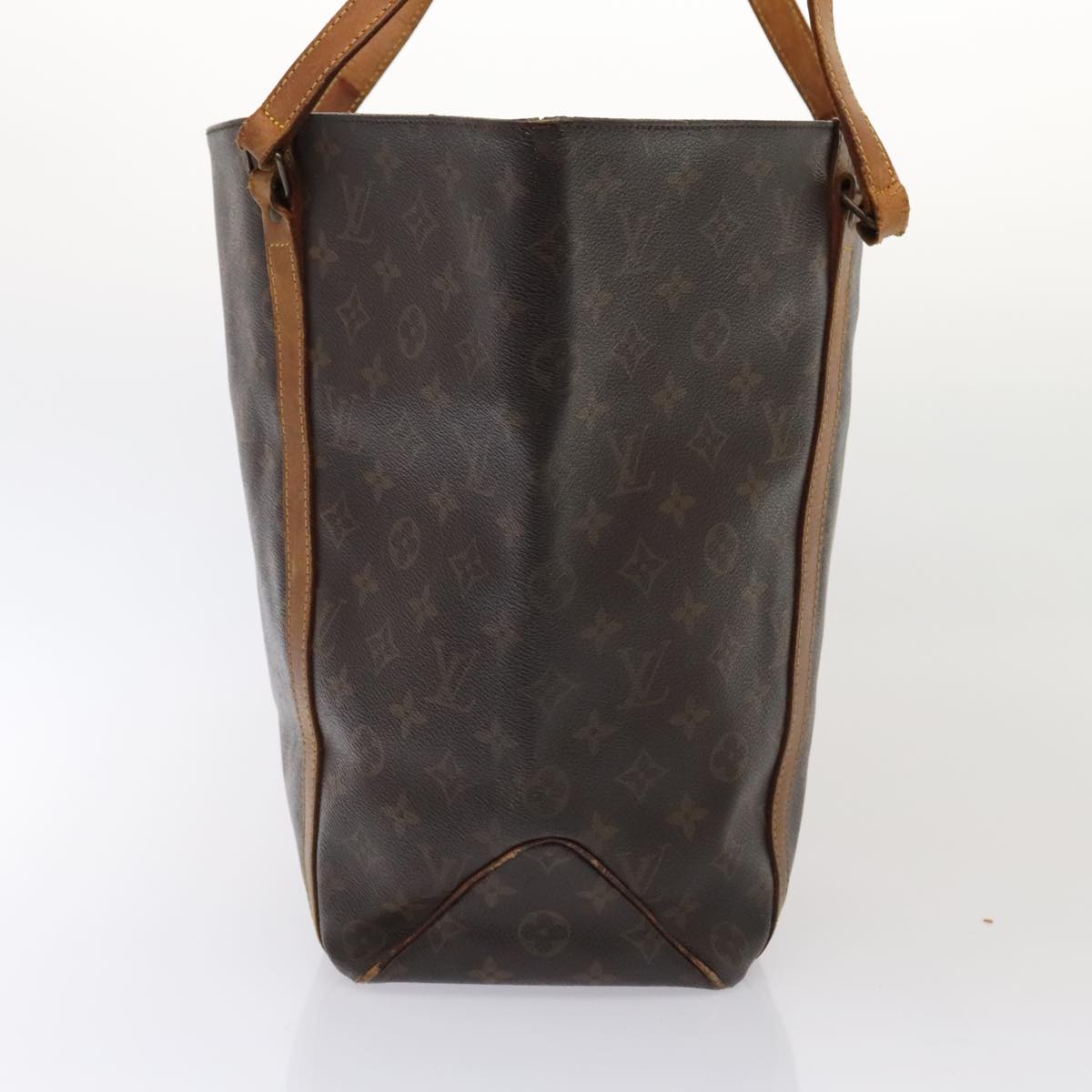 LOUIS VUITTON Monogram Sac Shopping Tote Bag M51108 LV Auth hk1616