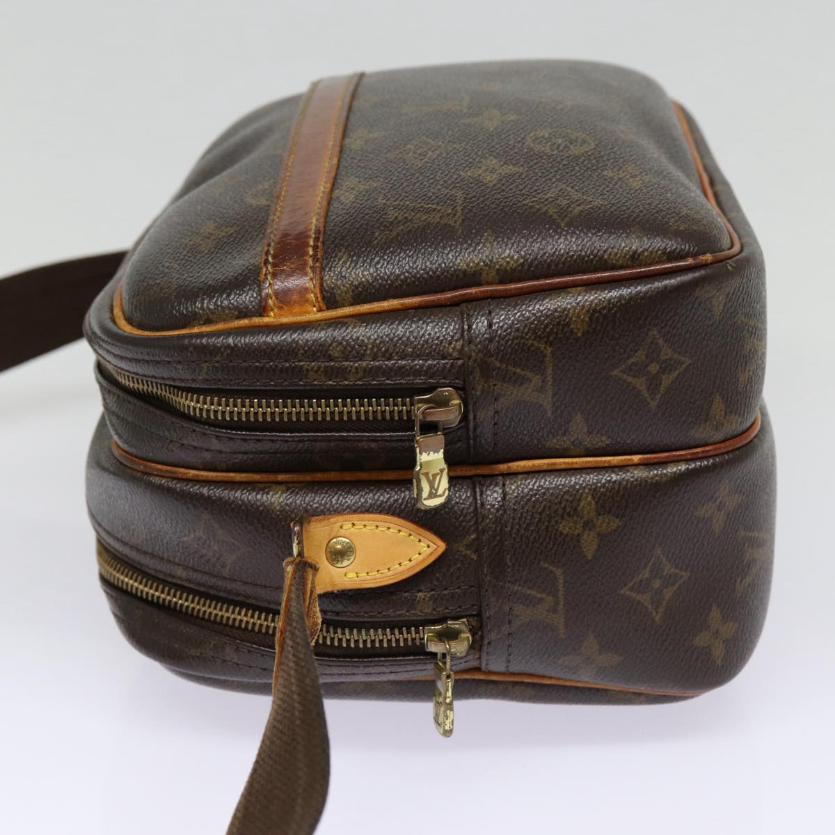 LOUIS VUITTON Monogram Reporter PM Shoulder Bag M45254 LV Auth hk1625