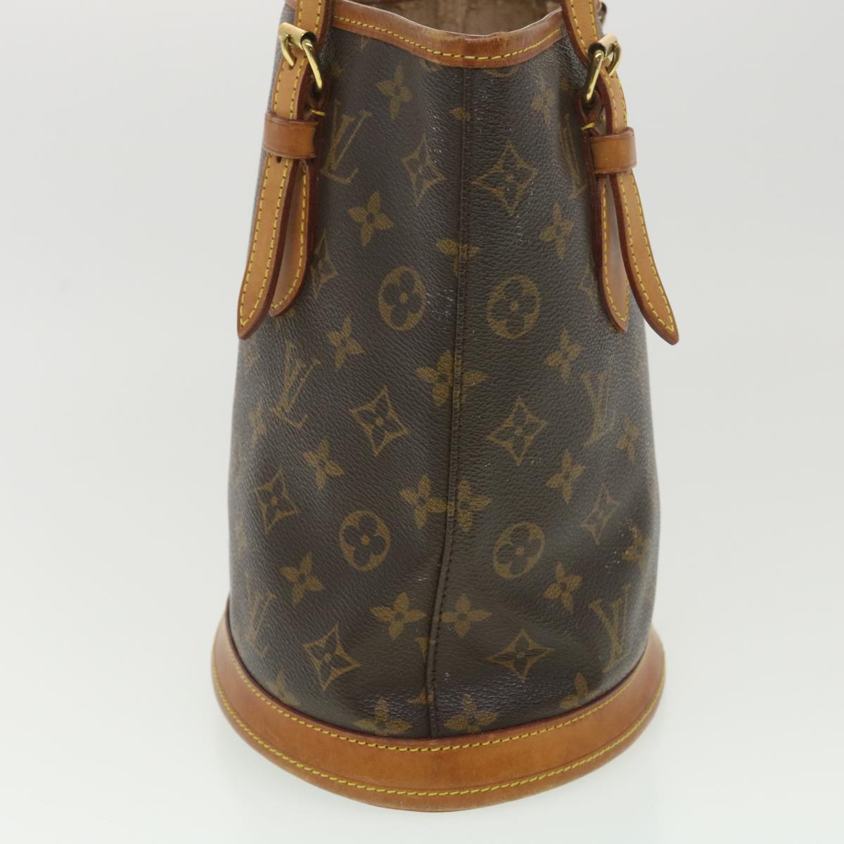 LOUIS VUITTON Monogram Bucket PM Shoulder Bag M42238 LV hk646
