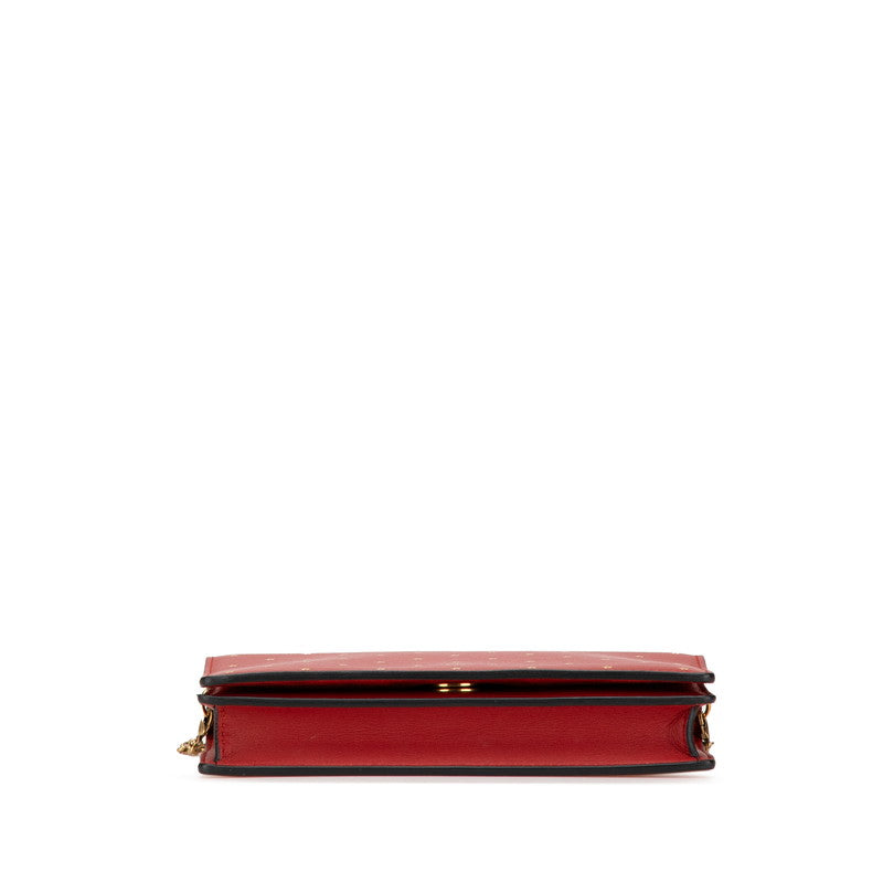 Dior Leather Chain Shoulder Bag