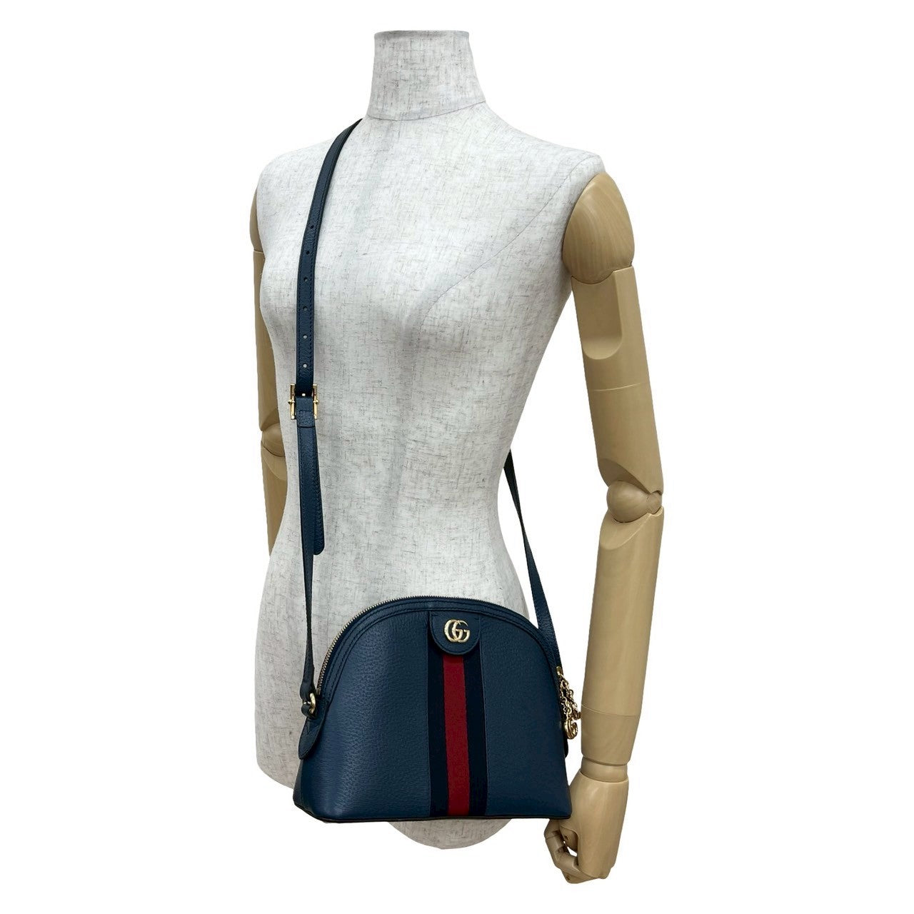 Gucci Ophidia Leather Shoulder Bag