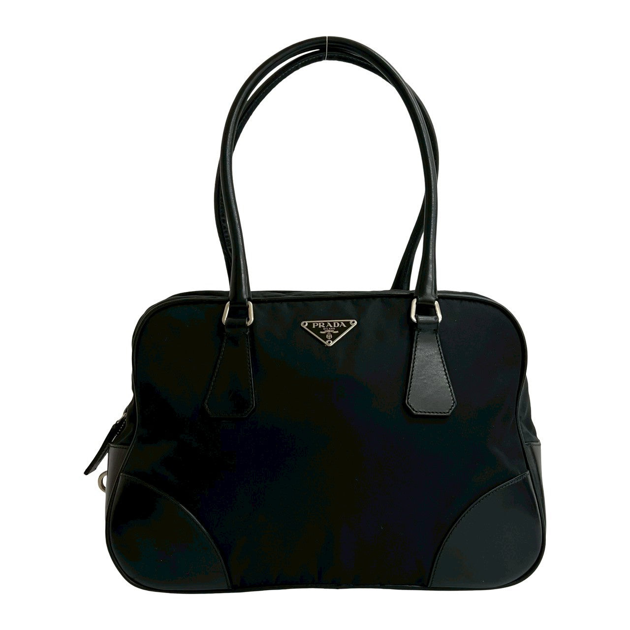 Prada Nylon Leather 2way Handbag