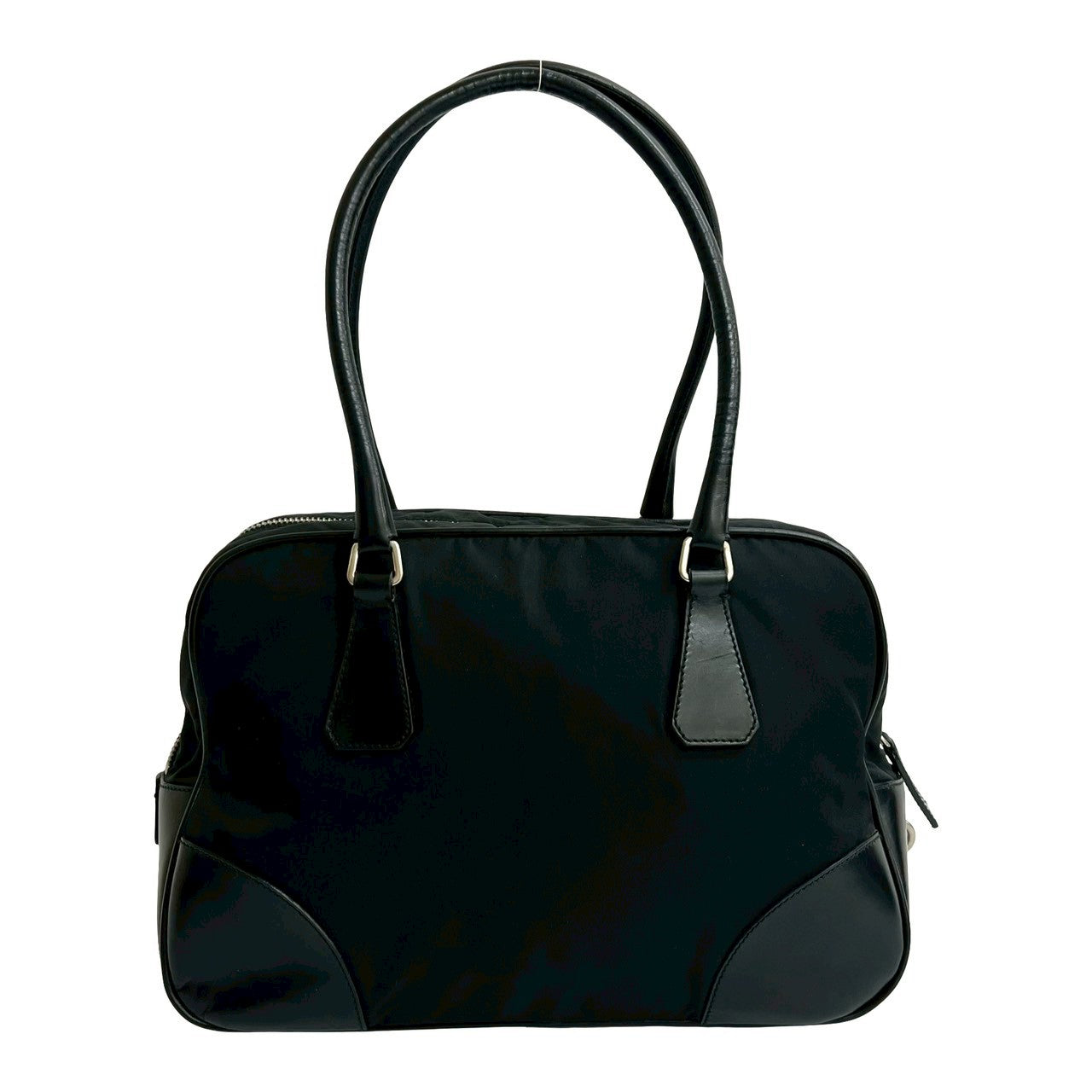 Prada Nylon Leather 2way Handbag