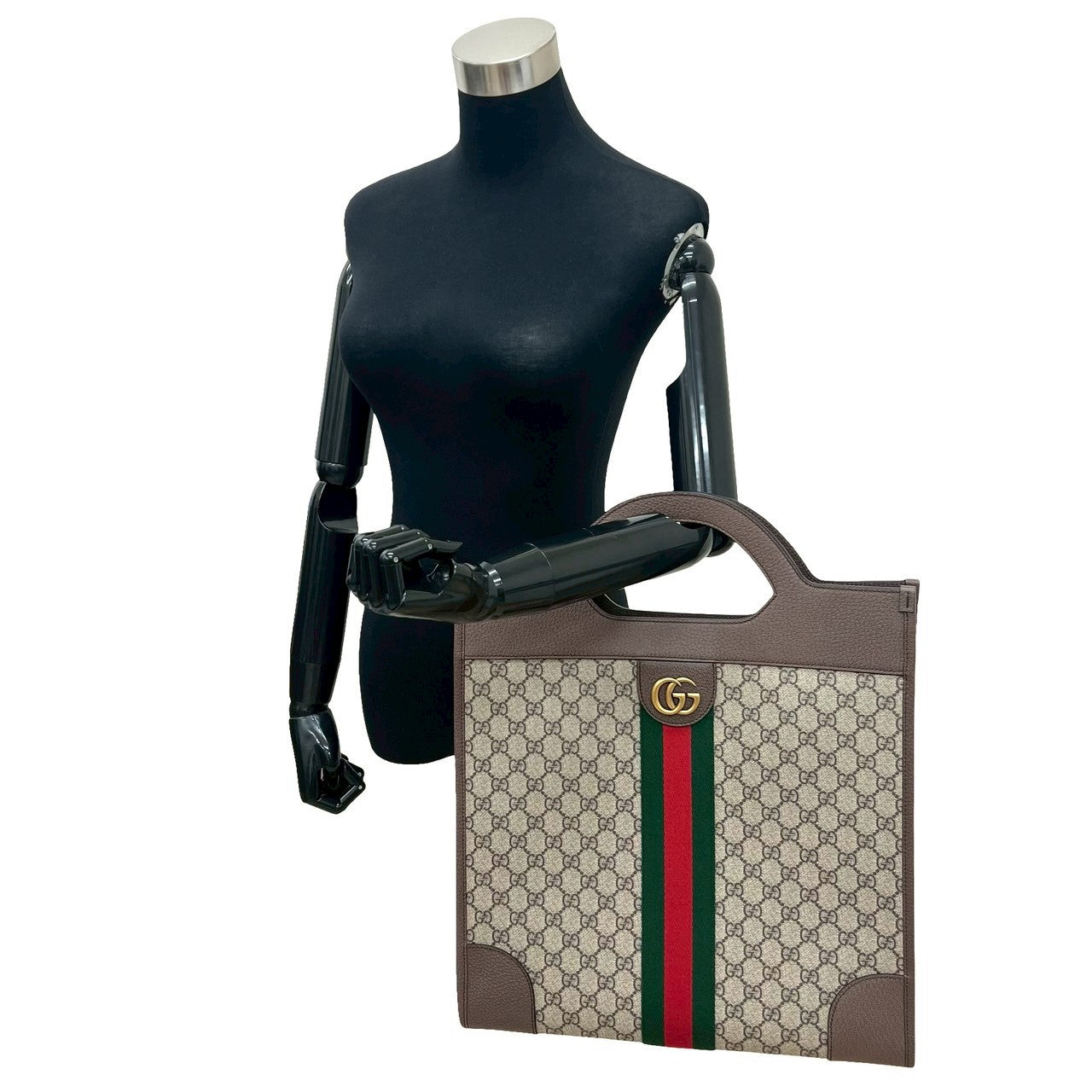 Gucci Ophidia GG Supreme Leather Handbag