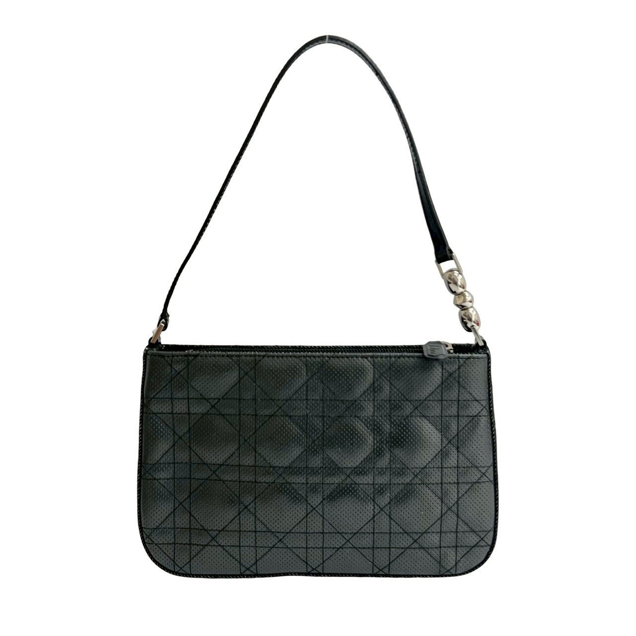 Christian Dior Cannage Stitch Leather Shoulder Bag