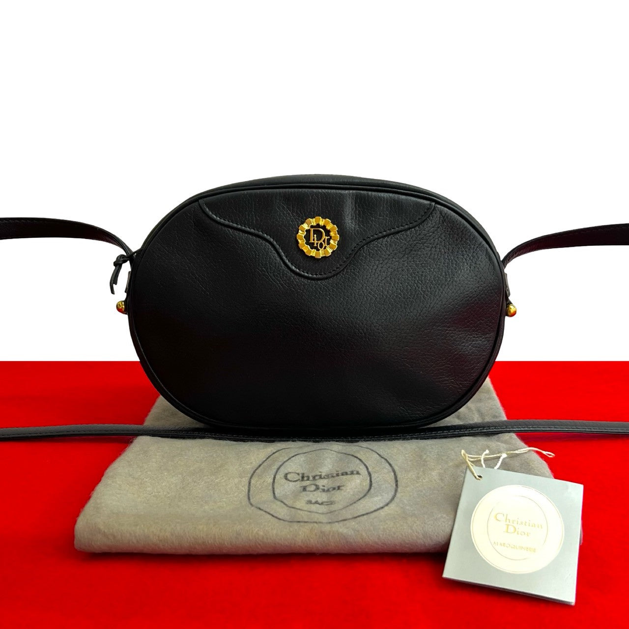 Christian Dior Leather Shoulder Bag
