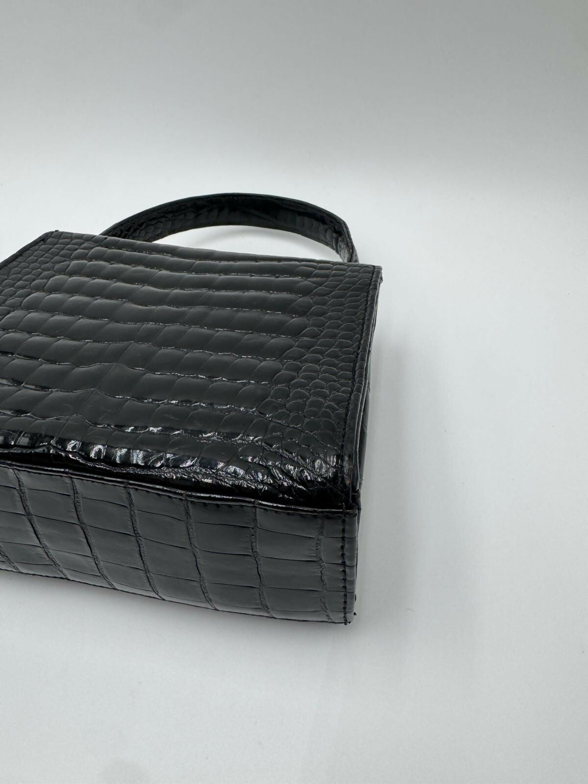 Chanel  Exotic Crocodile Top Handle Bag