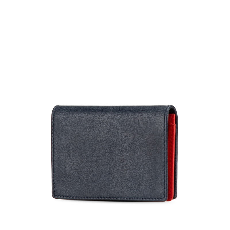 Dior CD Logo Leather Card Case
