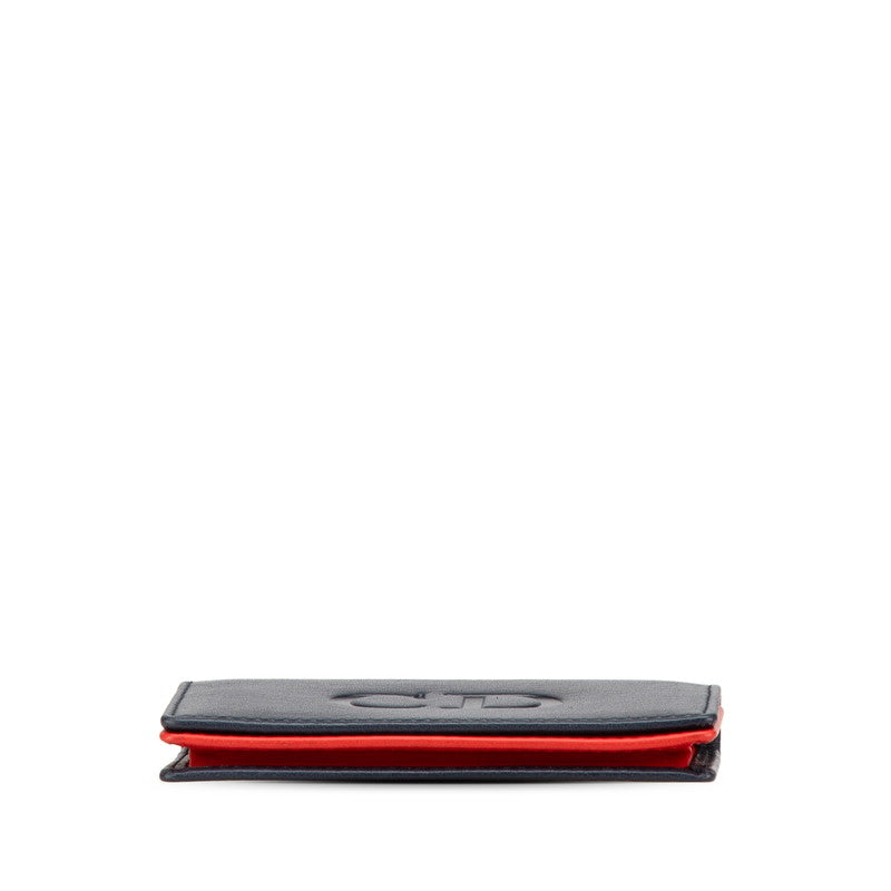 Dior CD Logo Leather Card Case