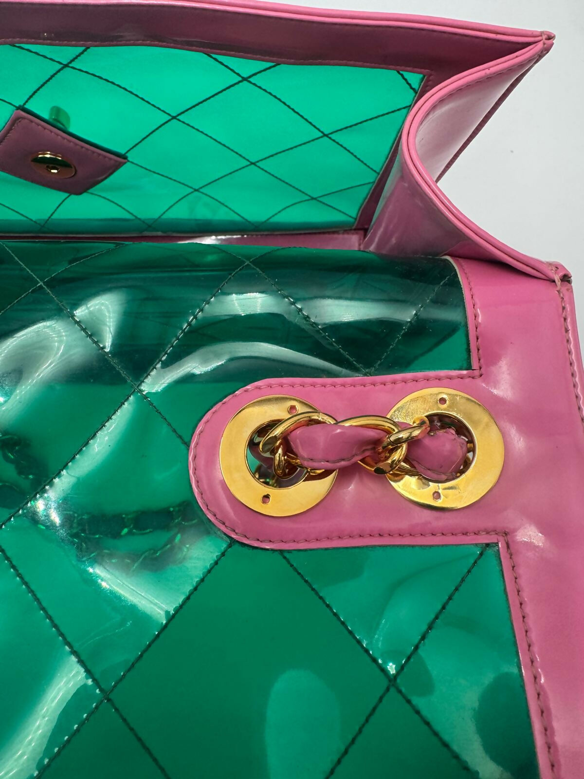 Chanel 2018 Coco Splash PVC Flap