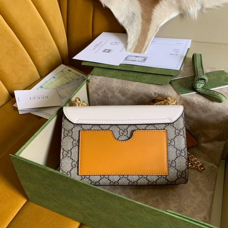 Gucci Padlock Leather Chain Shoulder Bag Style 6