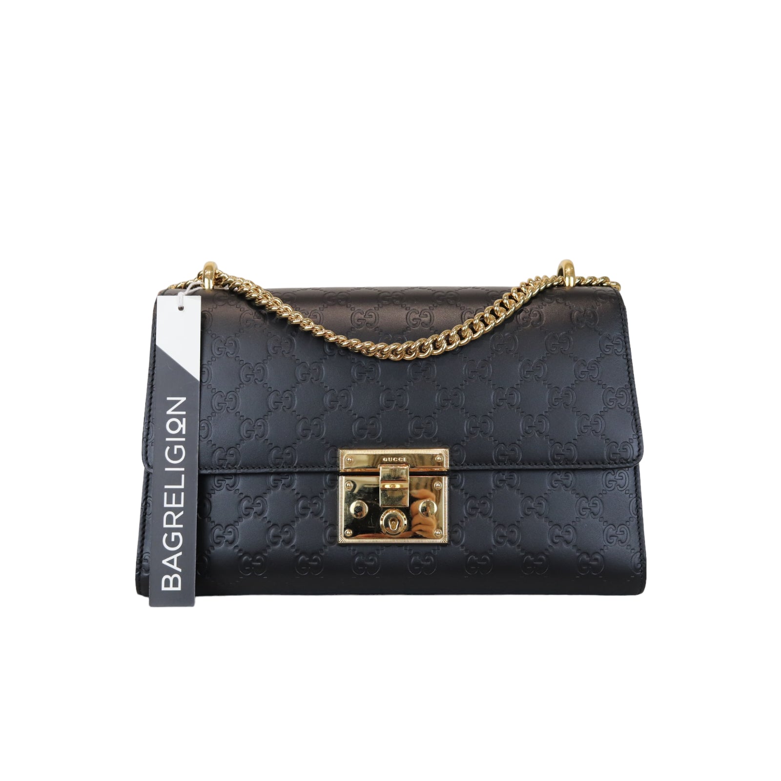 Gucci Chain Leather Crossbody