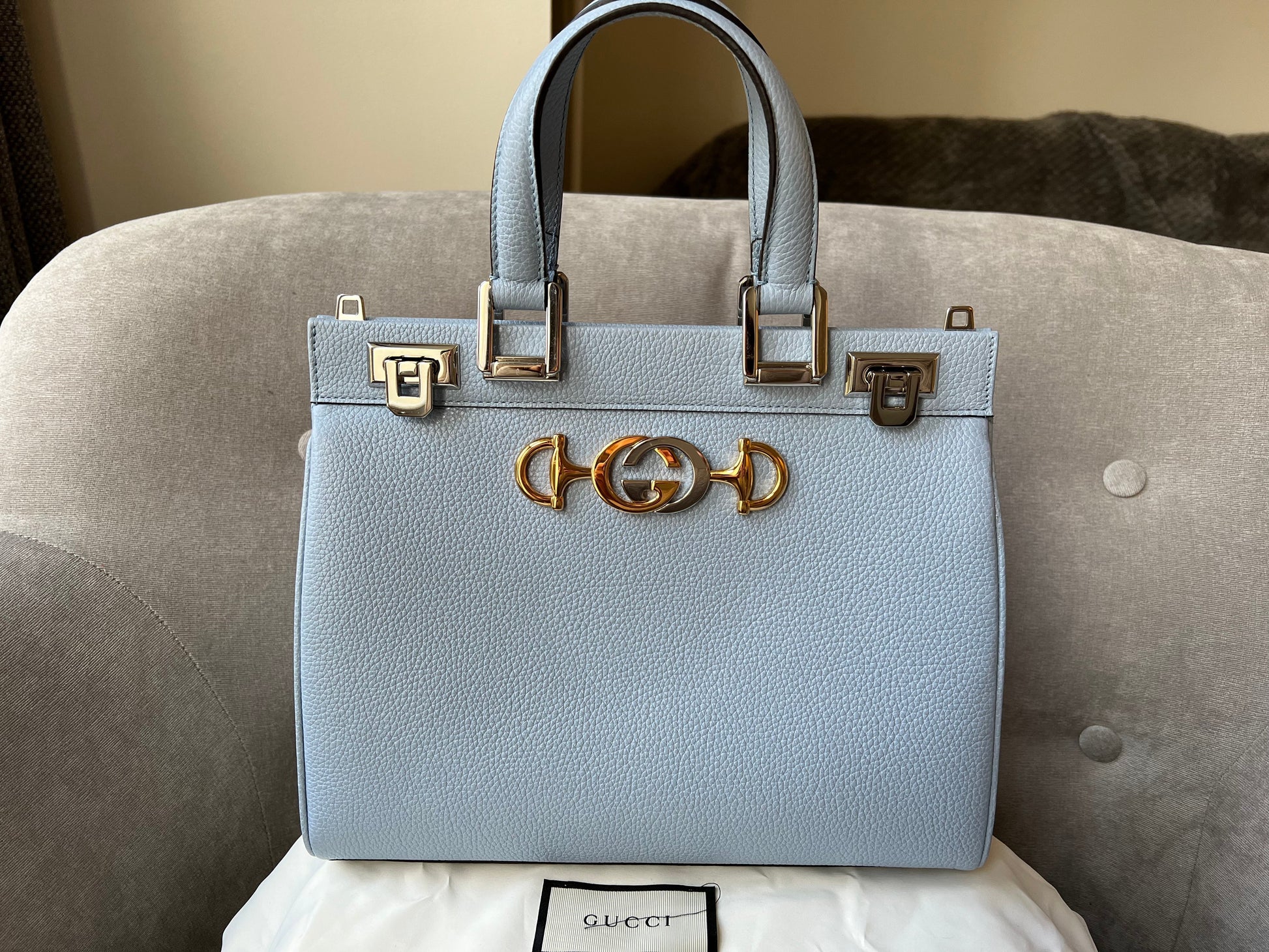 Gucci Leather Tote Style 52